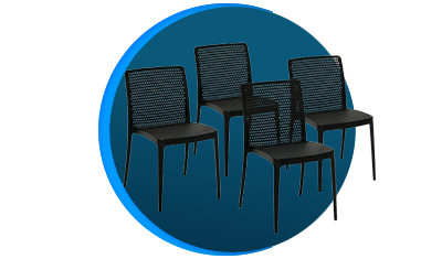 kit 4 cadeiras tramontina isabelle em polipropileno e fibra de vidro 92150009 preta2