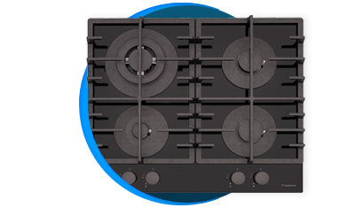 cooktop a gas tramontina square 94706404 com 4 bocas preto descricao 01