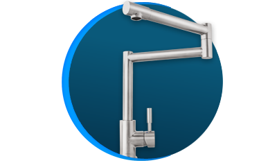 misturador monocomando docol orbit 738816 de bancada inox escovado descricao 01