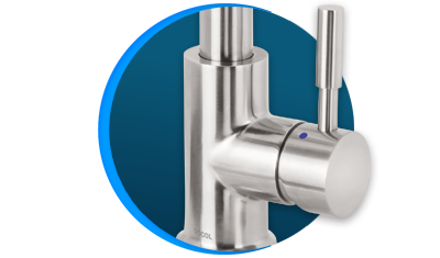 misturador monocomando docol orbit 738816 de bancada inox escovado descricao 03