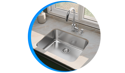 kit cuba tramontina dora 50 bl r6 94018162 de embutir aco inox escovado com monocomando e dosador png7